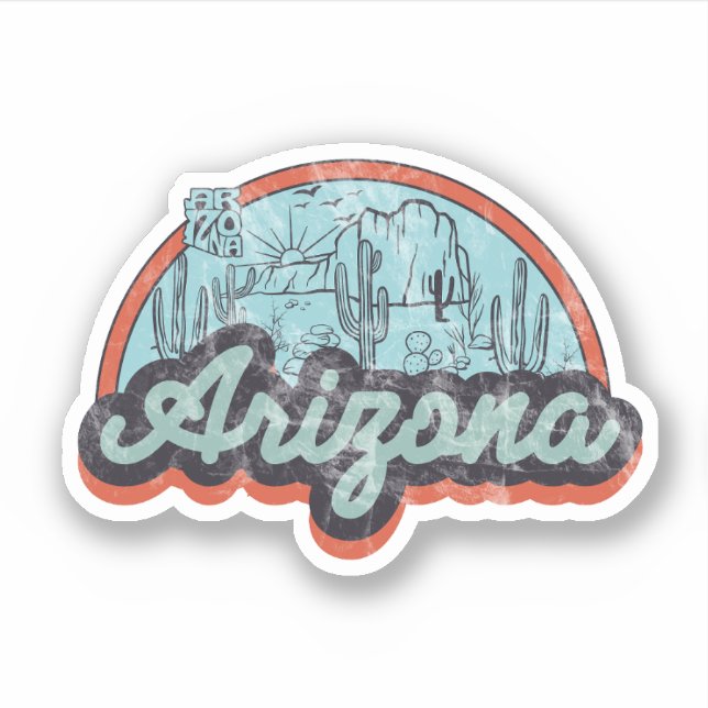 State of Arizona Sticker (Front)