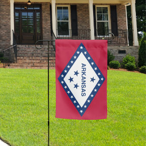 State of Arkansas Garden Flag