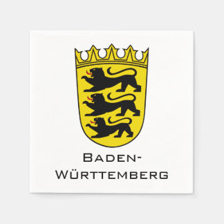State of Baden-Württemberg Grand Coat of Arms Art Napkins