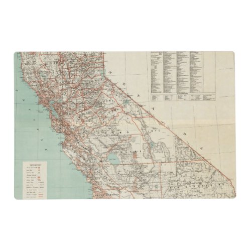 State of California 2 Placemat