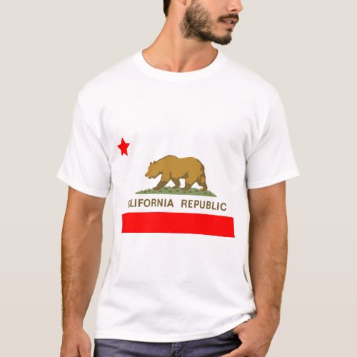 State of California Flag T_Shirt
