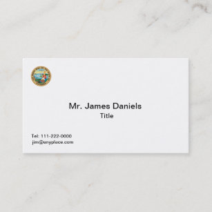 State of California Great Seal Business Card