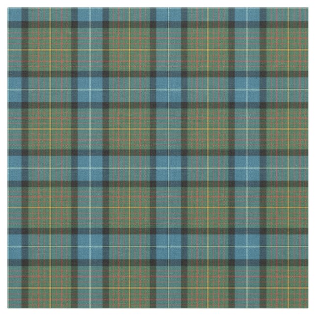 State of California Tartan Fabric (Close Up)