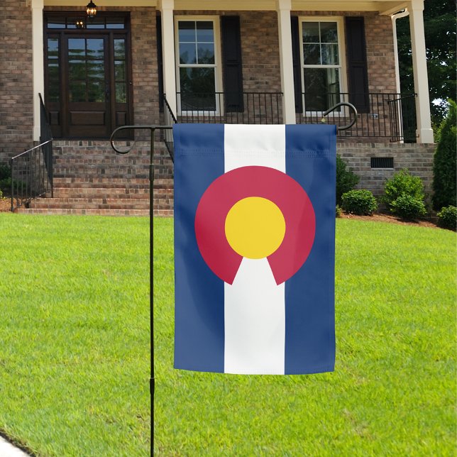 State of Colorado  Garden Flag (State of Colorado  Garden Flag Cover)