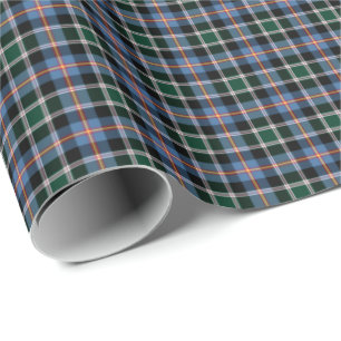 State of Colorado Tartan Wrapping Paper
