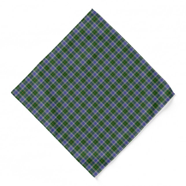 State of Connecticut Tartan Bandana (Front)