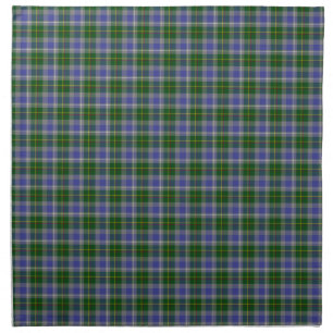 State of Connecticut Tartan Cloth Napkin