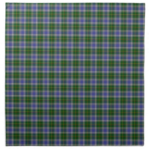 State of Connecticut Tartan Cloth Napkin