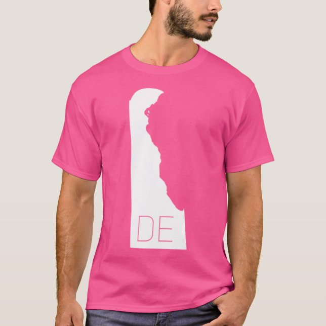 STATE of DELAWARE with CODE Active T-Shirt (Front)