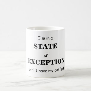 State of Exception Coffee Mug