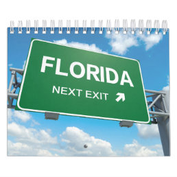 State of Florida Collection Wall Calendar
