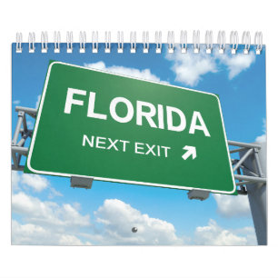 State of Florida Collection Wall Calendar