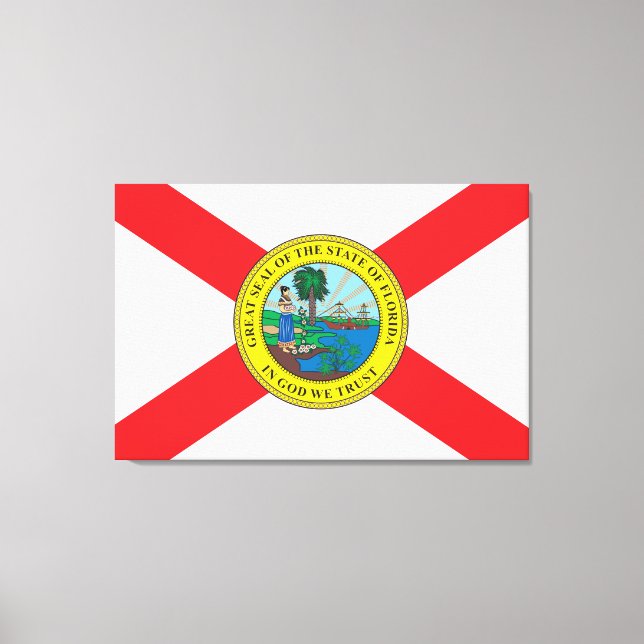 State of Florida flag Canvas Print (Front)