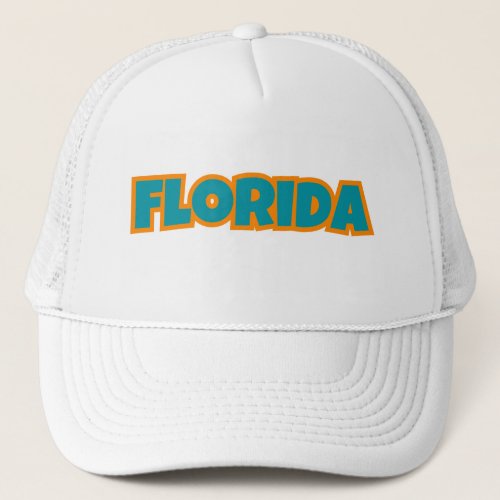 State Of Florida Pride Custom Trucker Hat