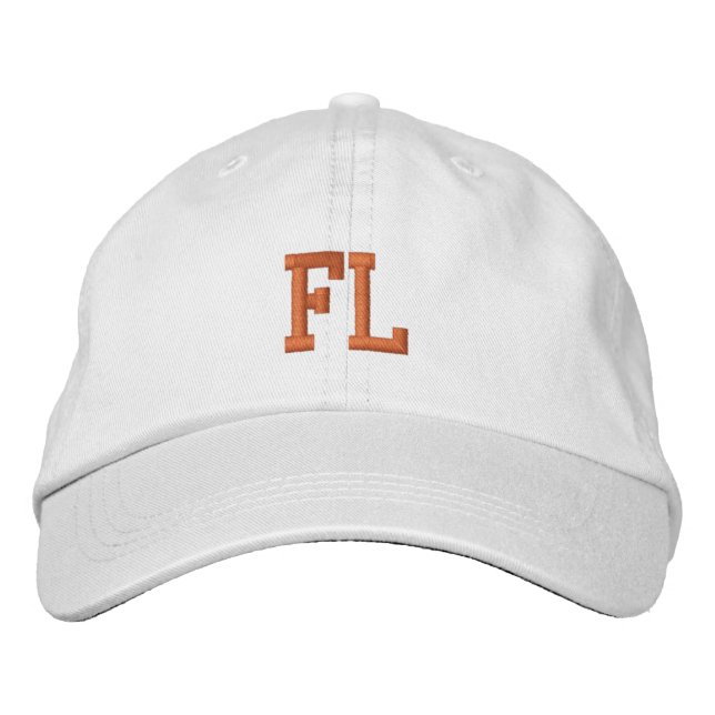 State of Florida pride Embroidered Baseball Cap (Front)