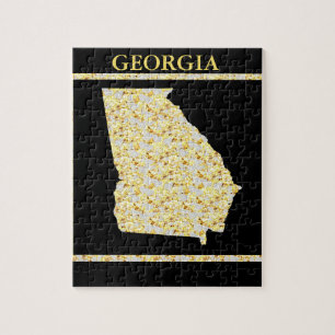 STATE OF GEORGIA JIGSAW PUZZLE