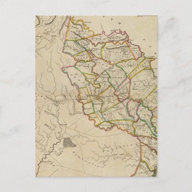 State of Georgia Postcard (Front)