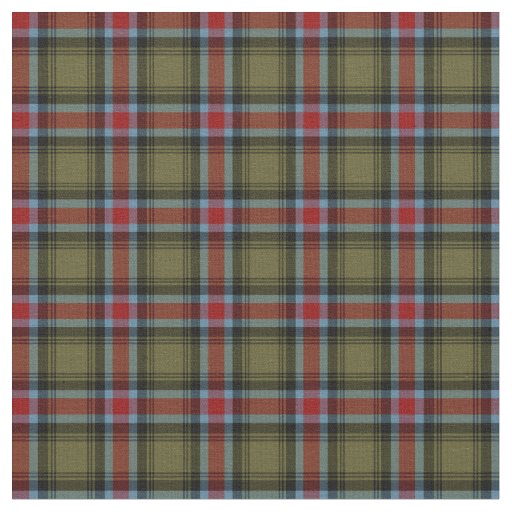 State of Georgia Tartan Fabric