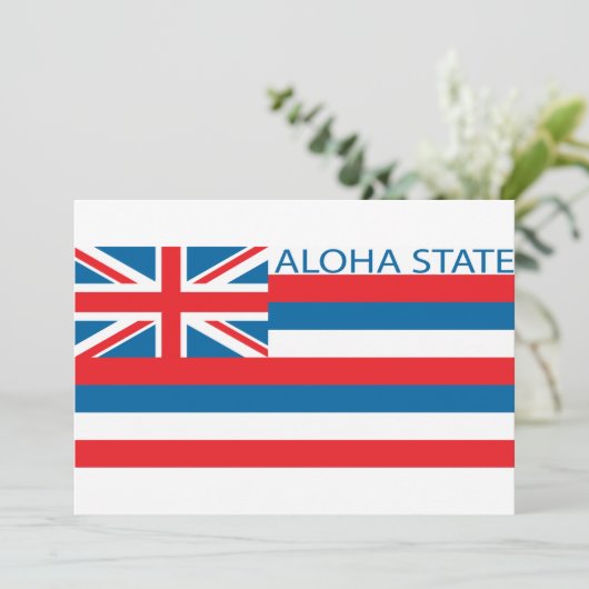 State of Hawaii flag (Standing Front)