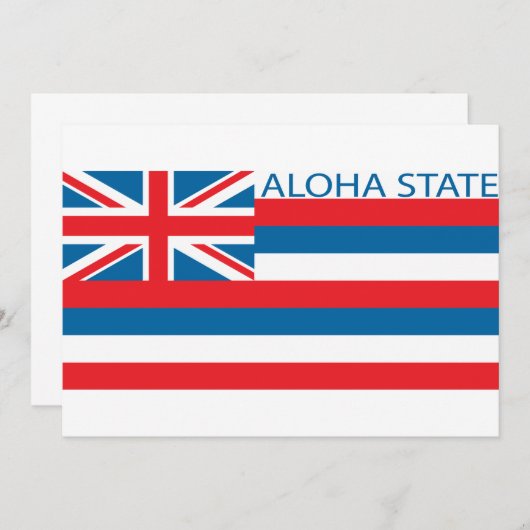 State of Hawaii flag (Front/Back)