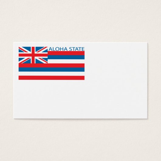 State of Hawaii flag (Front)