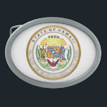 State of Hawaii Great seal Belt Buckle<br><div class="desc">State of Hawaii Great seal</div>