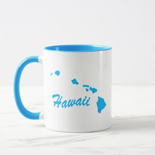 State Of Hawaii Shape Mug (Left)