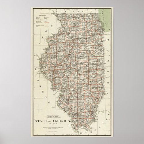 State of Illinois Poster
