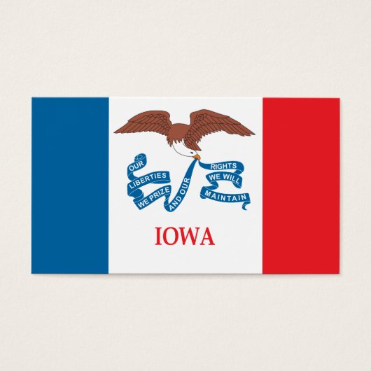 State of Iowa flag (Front)