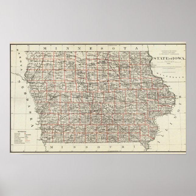 State of Iowa Poster (Front)