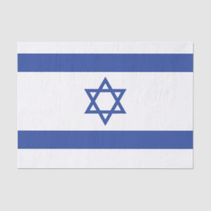 State of Israel Flag, Star of David Judaism Jewish Tissue Paper