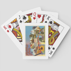 State of Kansas KS Old Vintage Travel Souvenir Poker Cards
