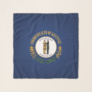 State Of Kentucky Flag Fashion Scarf