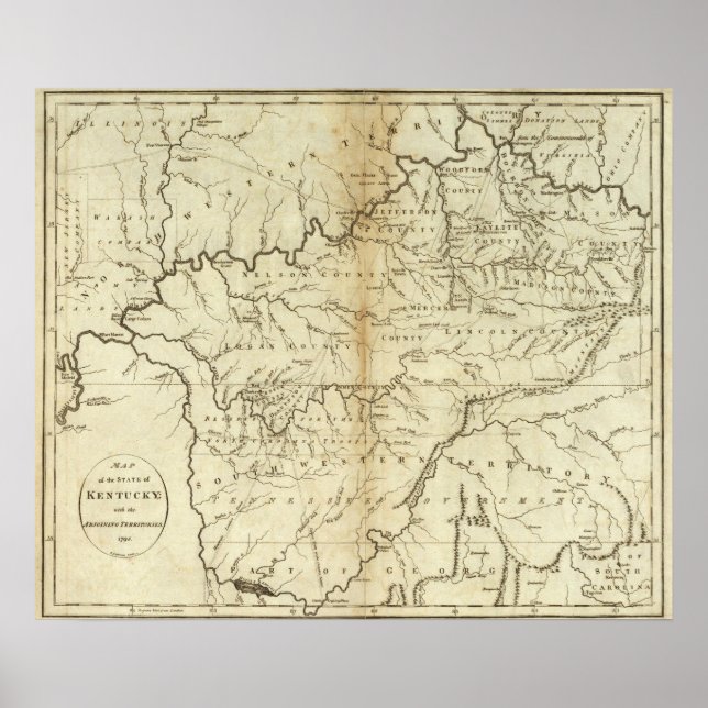 State of Kentucky Poster (Front)