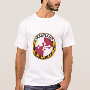 State of Maryland Flag Seal T-Shirt