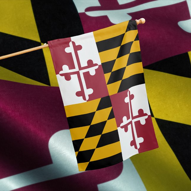 State of Maryland House Flag (State of Maryland House Flag Cover)