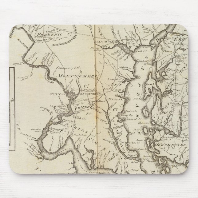 State of Maryland Mouse Pad (Front)