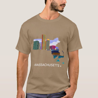 State of Massachusetts 1 T-Shirt