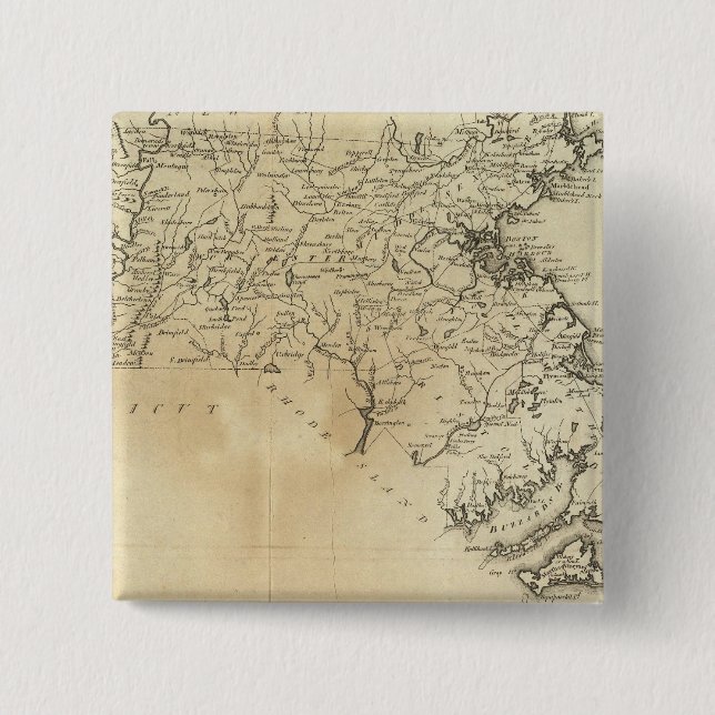 State of Massachusetts Button (Front)