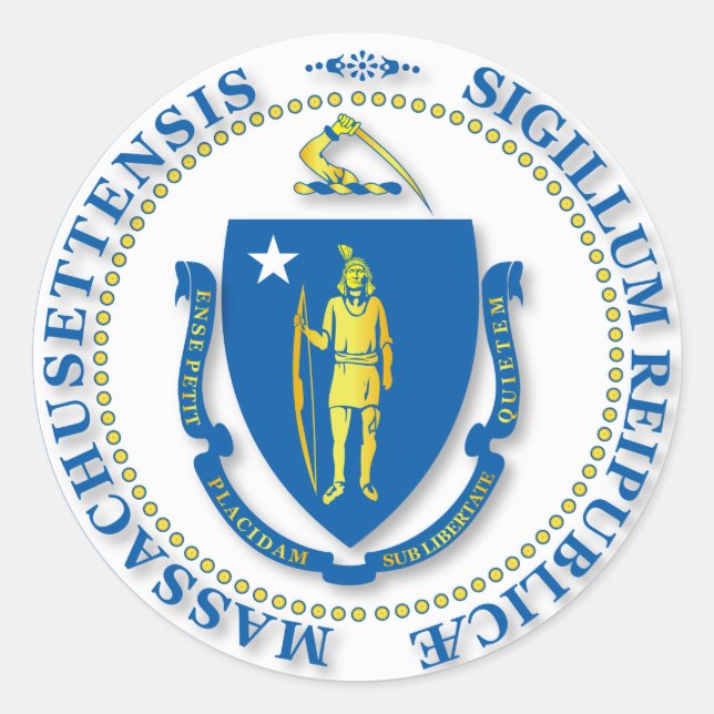 State of Massachusetts seal (Front)