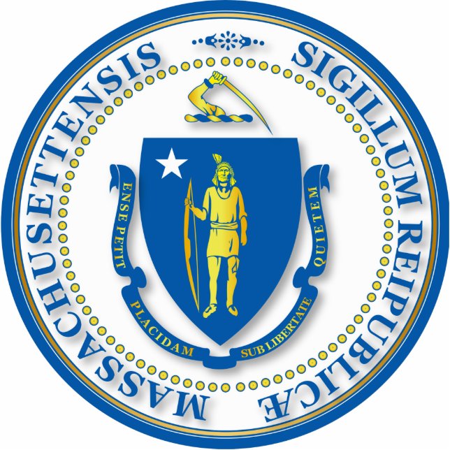 State of Massachusetts seal Cutout (Front)