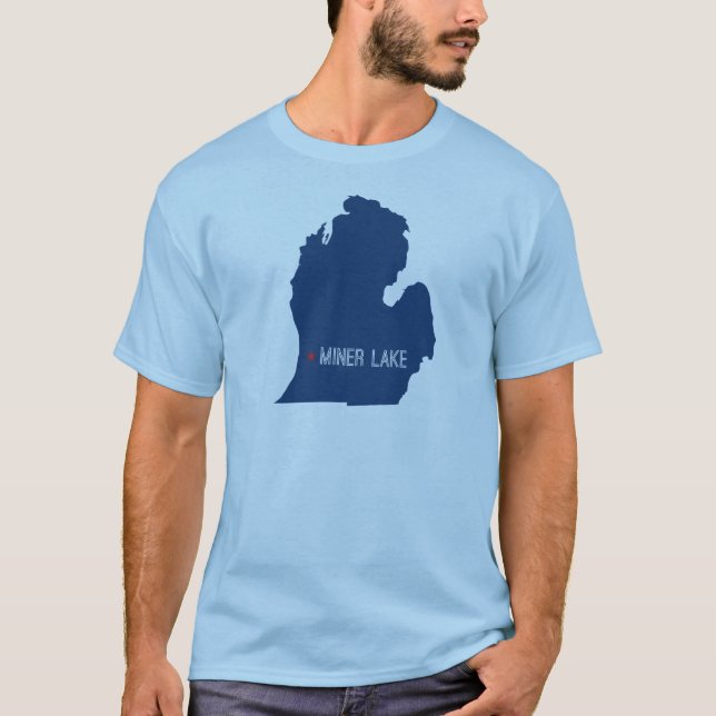 State of Michigan T-Shirt (Front)
