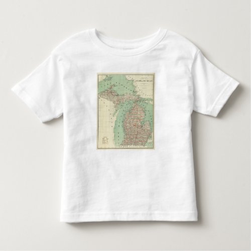 State of Michigan Toddler T_shirt