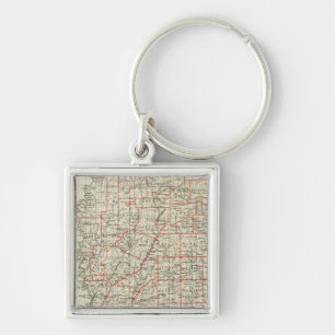 State of Mississippi Keychain