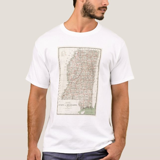 State of Mississippi T-Shirt (Front)
