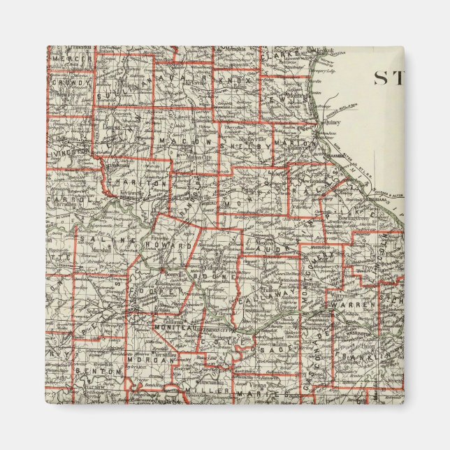 State of Missouri Magnet (Front)