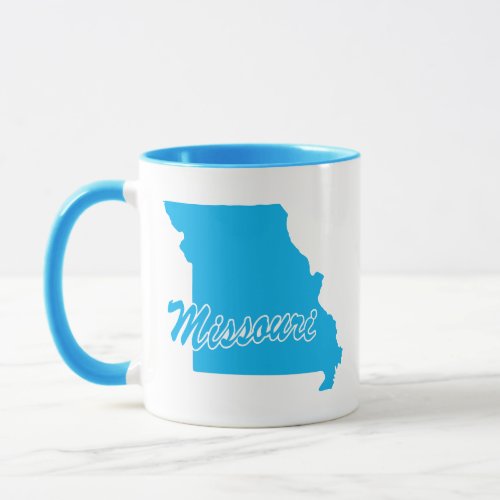 State Of Missouri Shape Mug