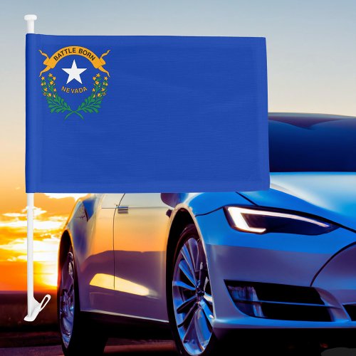 State of Nevada Car Flag
