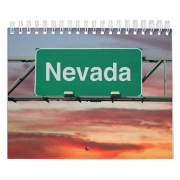 State of Nevada Collection Wall Calendar