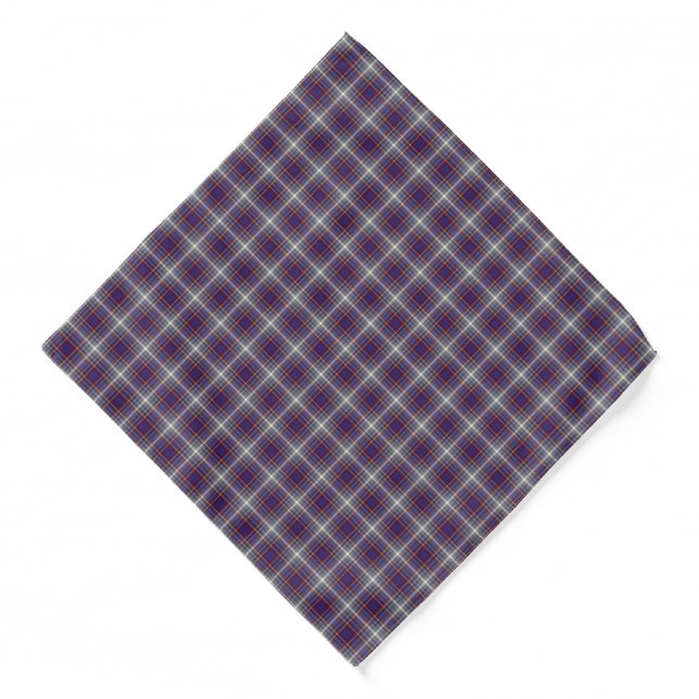 State of Nevada Tartan Bandana (Front)